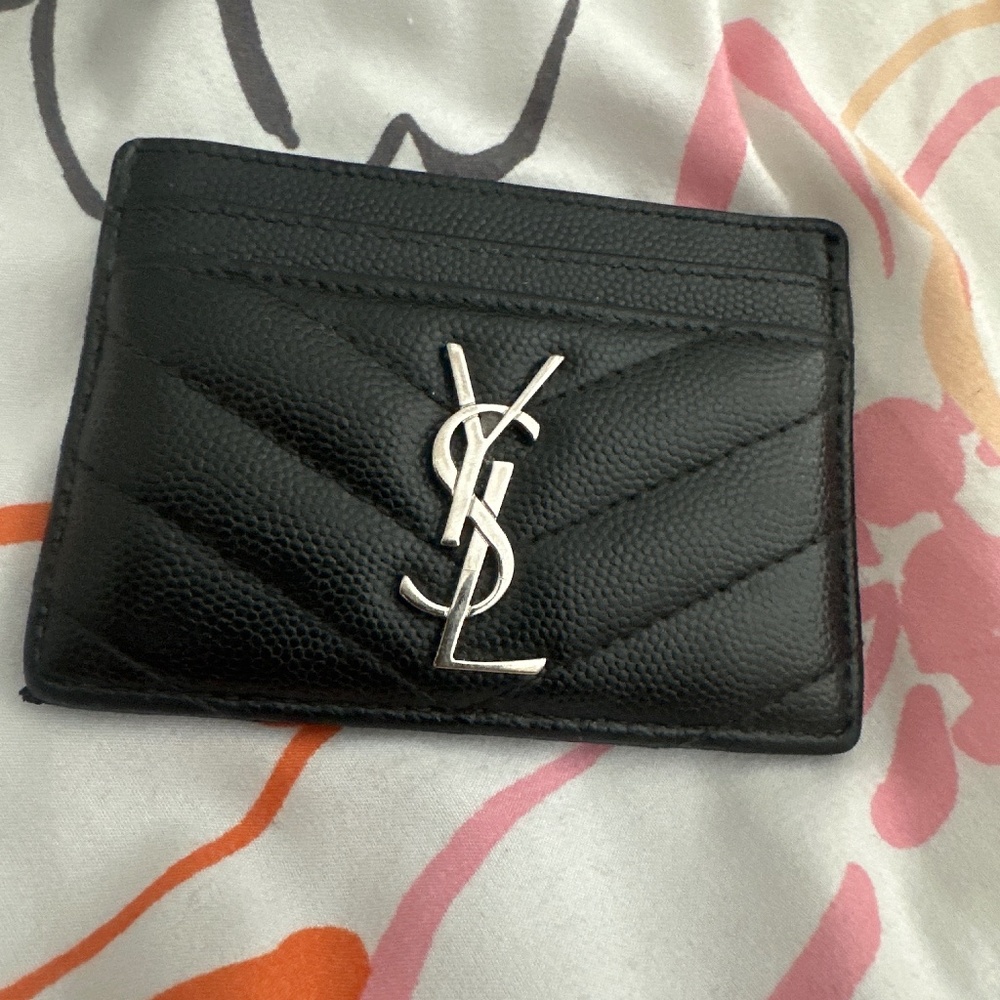 YSL card case